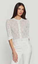 MIA BUTTERFLY CARDIGAN - White