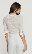 MIA BUTTERFLY CARDIGAN - White