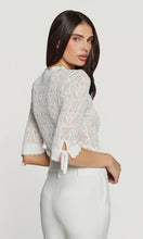MIA BUTTERFLY CARDIGAN - White