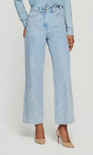 MILAGRO FLORAL JEANS - Light Blue