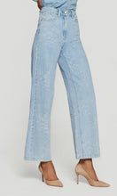 MILAGRO FLORAL JEANS - Light Blue