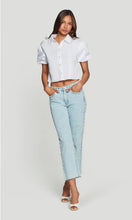 SOO PEARL POPLIN SHIRT - White