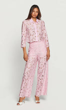 TALSIE GEORGETTE SHIRT - Pink/White