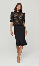 TAMMY LACE SHIRT - Black