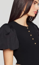 TEIGAN COMBO TOP - Black