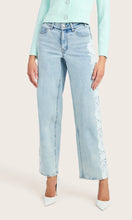 JETHRO LACE COMBO DENIM
