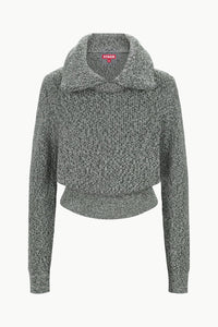 CHRISTOPHER SWEATER - Black Melange