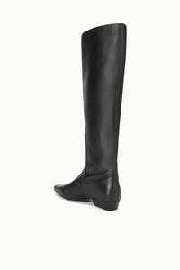 WALLY FLAT BOOT - Black