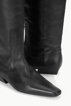 WALLY FLAT BOOT - Black
