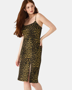 GISELLE MIDI DRESS - Cheetah