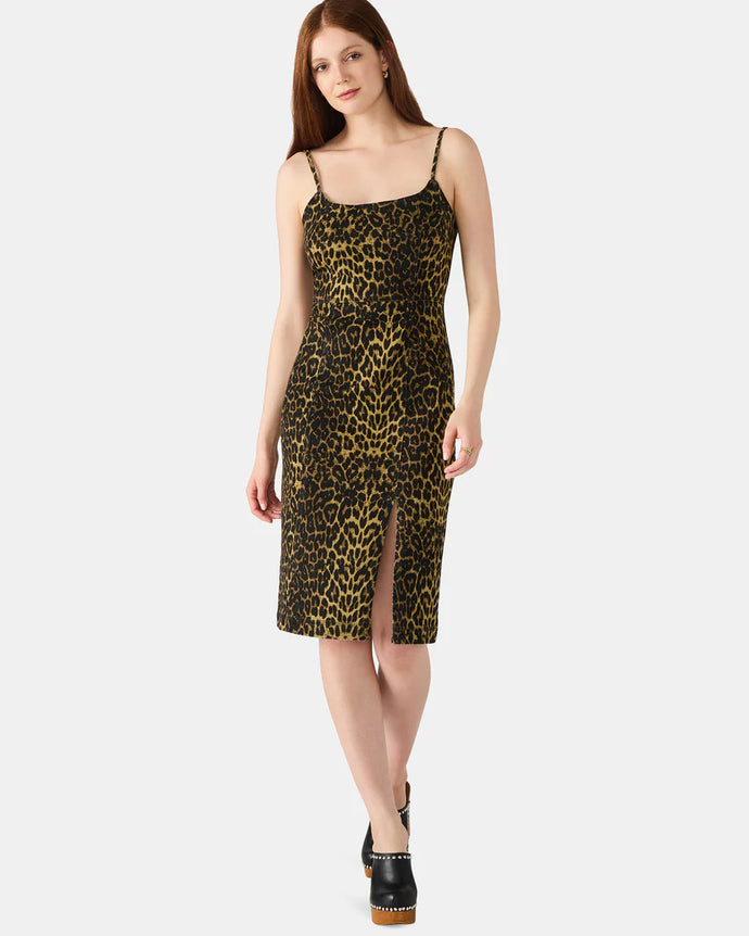 GISELLE MIDI DRESS - Cheetah