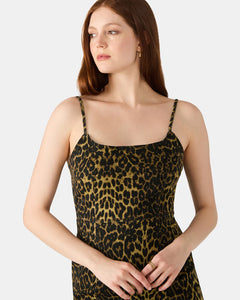 GISELLE MIDI DRESS - Cheetah