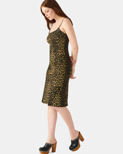 GISELLE MIDI DRESS - Cheetah