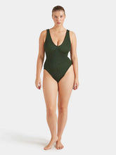 SADIE SWIM - Metallic Khaki