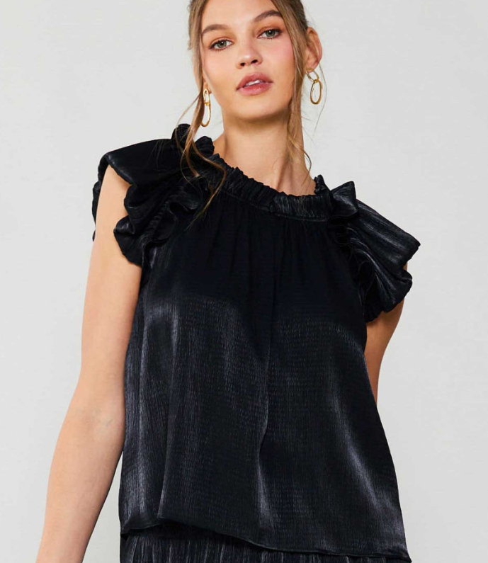 RUFFLED BLOUSE