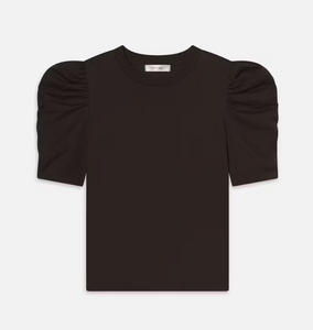 THE DRAPE TEE - Espresso