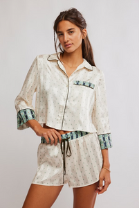 PILLOW TALK PJ SET - Harbor Combo