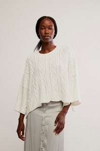 WASHED ASHORE SWEATER - White