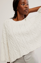 WASHED ASHORE SWEATER - White