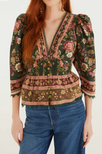 FLOWERING GARDEN TREE BLOUSE