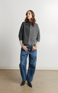 PIPPA SWEATER - Rocky Slate