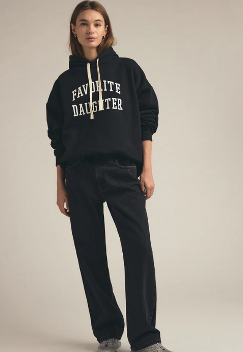 THE COLLEGATE HOODIE - Black