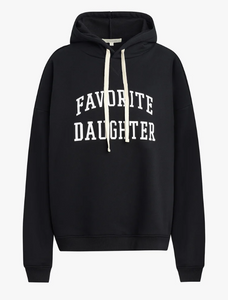 THE COLLEGATE HOODIE - Black