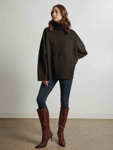 THE MAVIS SWEATER - MOCHA