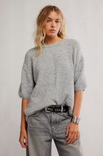 MARGOT SWEATER TEE - Heather Grey