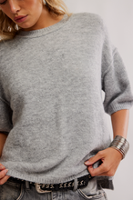 MARGOT SWEATER TEE - Heather Grey