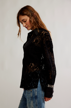 FAITH BUTTONDOWN - Black