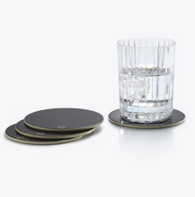 OCTOGONE COASTERS - Black