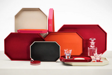 OCTOGONE COASTERS - Red