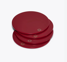 OCTOGONE COASTERS - Red