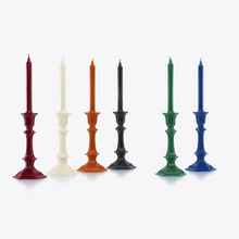 HARCOURT CANDLESTICK CANDLE - Blue