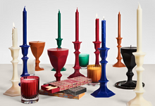 HARCOURT CANDLESTICK CANDLE - Orange