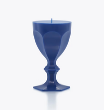 HARCOURT GLASS CANDLE - Blue