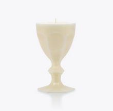 HARCOURT GLASS CANDLE - Ivory