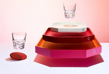 OCTOGONE TRAY MEDIUM - Red