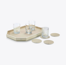 OCTOGONE TRAY MEDIUM - Ivory