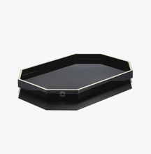 OCTOGONE TRAY MEDIUM - Black