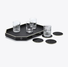 OCTOGONE TRAY MEDIUM - Black