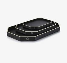 OCTOGONE TRAY MEDIUM - Black