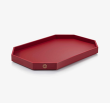 OCTOGONE TRAY LARGE - Red