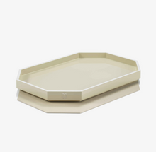 OCTOGONE TRAY LARGE - Ivory