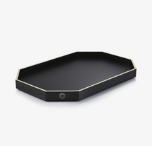 OCTOGONE TRAY LARGE - Black