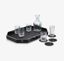 OCTOGONE TRAY LARGE - Black