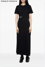 RAJA PLISSE WING DRESS - Black