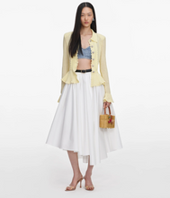 POINTELLE CARDIGAN - Yellow