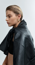 PRIZE EARRINGS - Cream/Gold